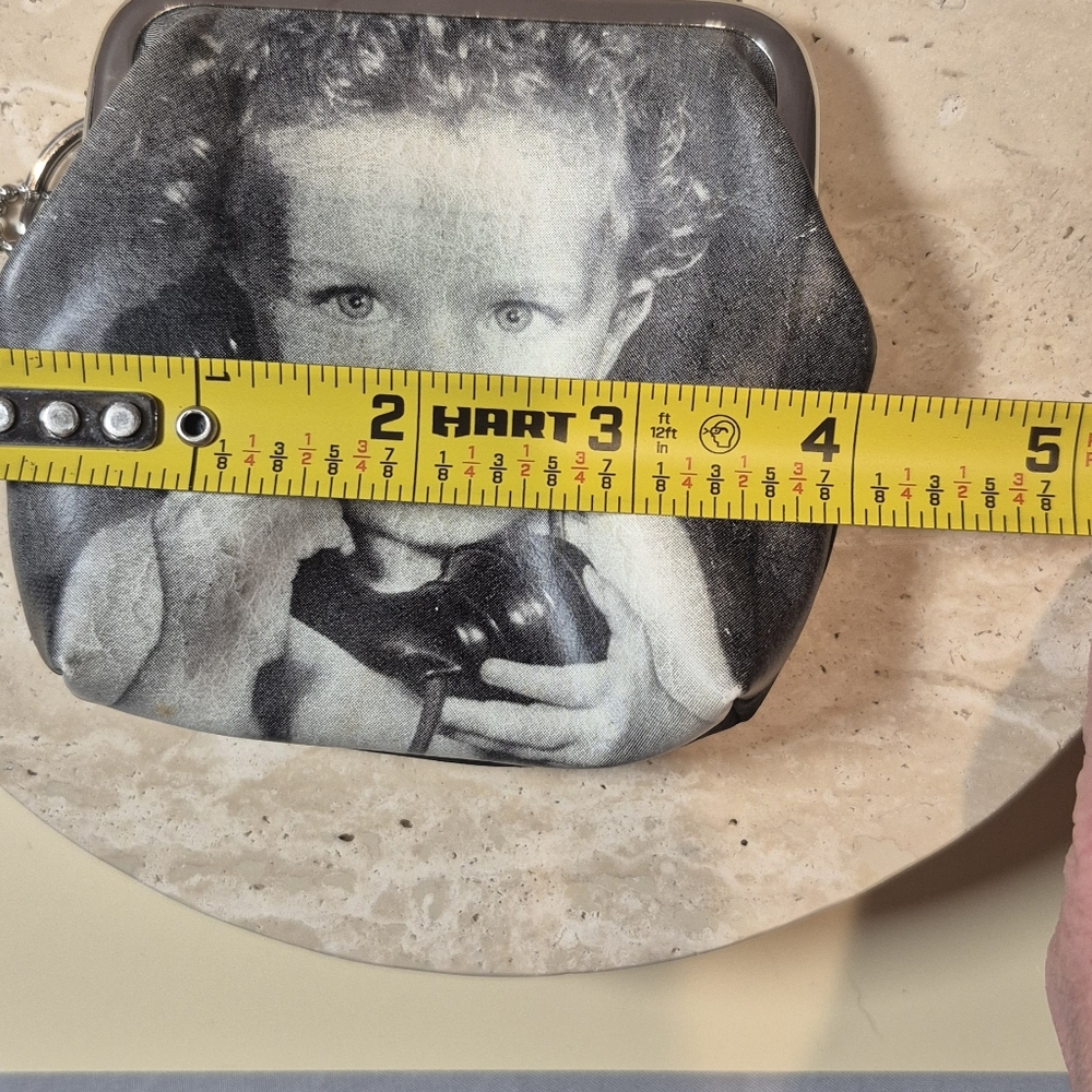 Rolfs Vintage Leather Wallet Coin Purse Statement Portrait Print 4×4 - Picture 7 of 7